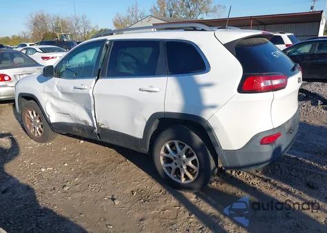 2018 Jeep Cherokee Latitude 4X4 из США, поврежденный, VIN 1C4PJMCB7JD528984